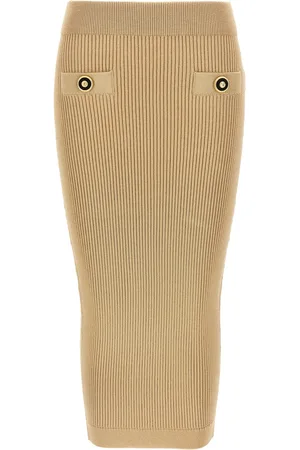 Balmain Knit Midi Skirt