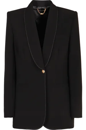 Elisabetta Franchi Single-breasted Viscose Blazer