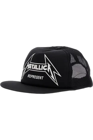 Represent Baseball Cap With Maxi Logo On The Front In Tech Fabric Man