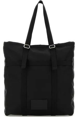 Jil Sander Black Fabric Shopping Bag