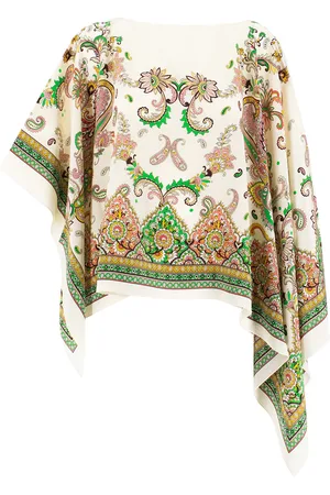 Etro Silk Poncho