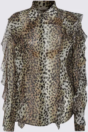 BLUMARINE Black And Brown Shirt