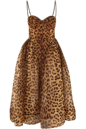 ZIMMERMANN Crush Panelled Midi Dress