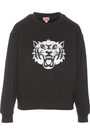 Kenzo Happy Tiger Embroidered Sweatshirt