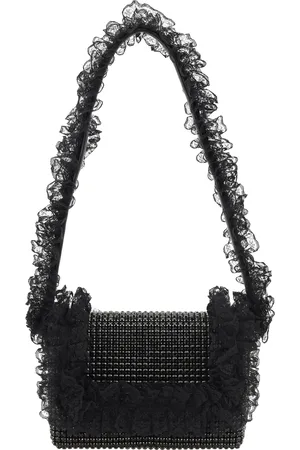 Self-Portrait Crystal Lace Shoulder Bag