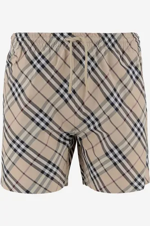 Burberry Short Pants With Check Pattern