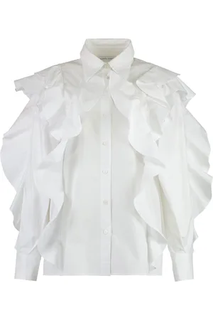 Alberta Ferretti Stretch Poplin Cotton Shirt