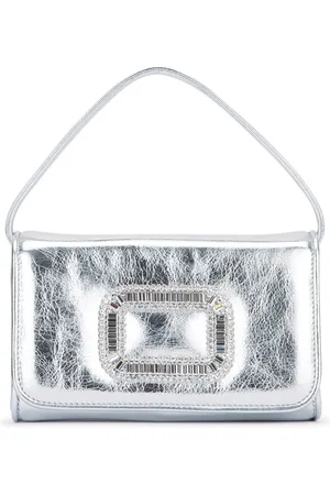 Roger Vivier Pilgrim Embellished Micro Tote Bag