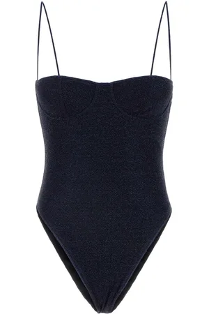 Oseree Midnight Blue Nylon Blend Swimsuit