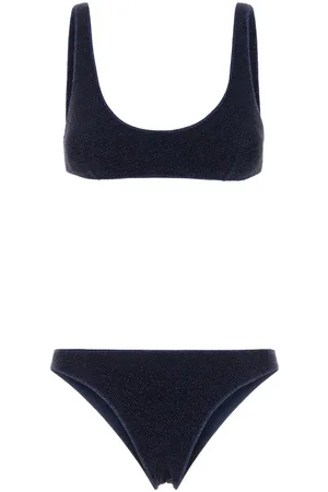 Oseree Midnight Blue Nylon Blend Bikini