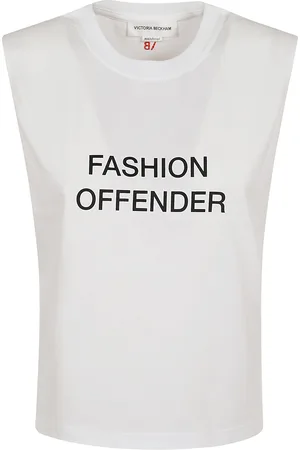 Victoria Beckham Slogan Tank Top