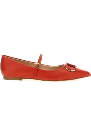 Twin-Set Oval T Ballet Flats