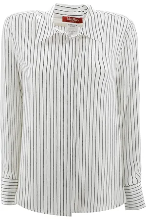 Max Mara Printed Silk Lama Shirt
