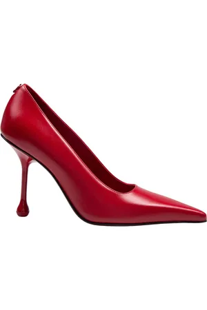Jimmy Choo Ruby Red Leather Décolleté