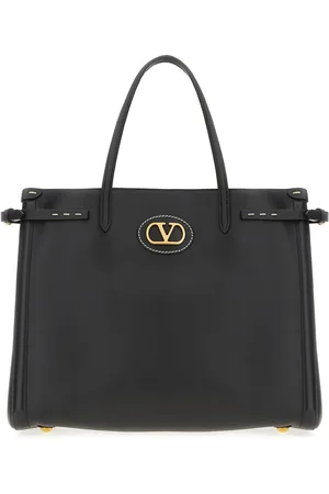 VALENTINO GARAVANI Black Leather Handbag