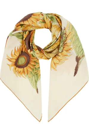 Salvatore Ferragamo Printed Silk Foulard