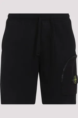 Stone Island Logo-patch Drawstring Shorts