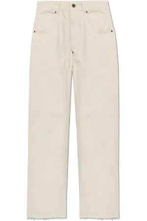 Maison Margiela Buckle-detailed Straight-leg Jeans