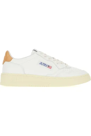 Autry White Leather Medalist Sneakers