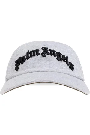Palm Angels Logo Embroidered Baseball Cap