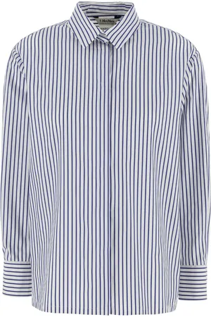 Max Mara Printed Poplin Tata Shirt S Max Mara