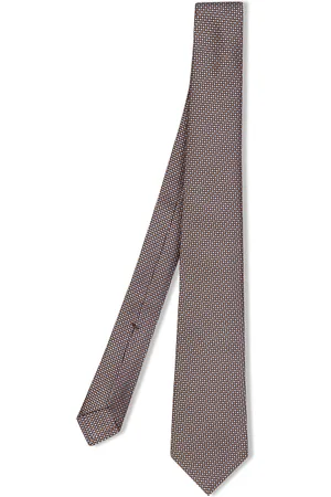 Kiton Micro Pattern Beige Tie
