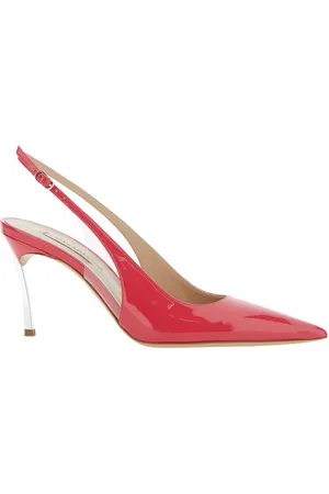 Casadei Superblade Tiffany Slingback Pumps With High Heel In Patent Leather Woman