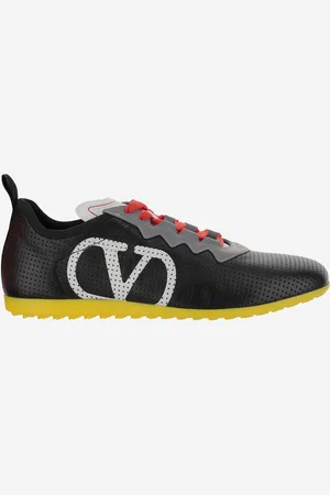 VALENTINO GARAVANI Perforated Nappa Leather Chromathon Sneakers