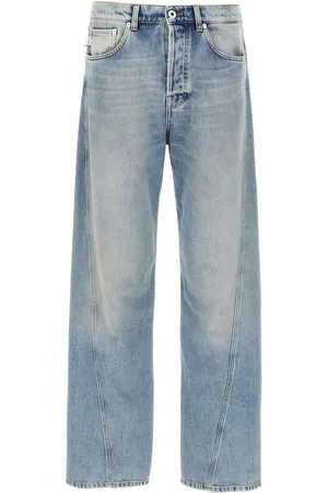Lanvin Twisted Hem Jeans