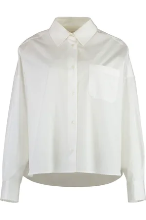 Max Mara Aureo Cotton Poplin Shirt