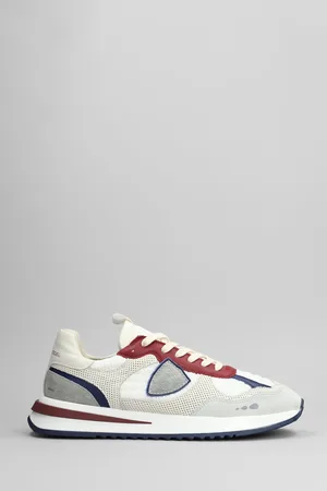 Philippe model Olympique Low Sneakers In Suede And Fabric