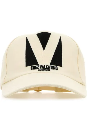 VALENTINO GARAVANI Chez Valentino Cotton Baseball Hat With Embroidery