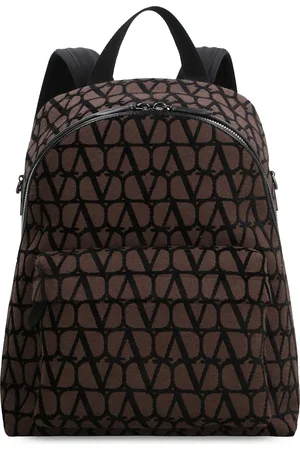 VALENTINO GARAVANI Toile Iconographe Fabric Backpack