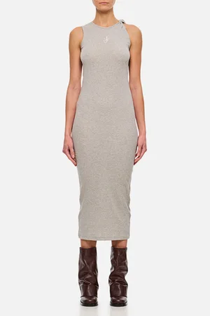 J.W.Anderson J. W. Anderson Anchor Embroidery Twisted Strap Dress