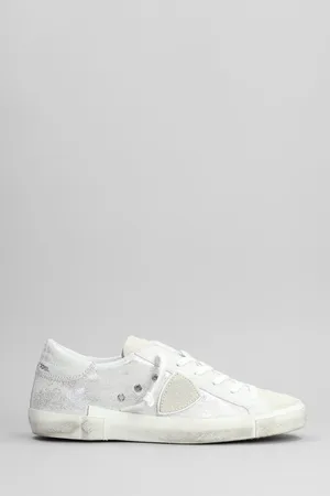 Philippe model Prsx Low Sneakers In Suede And Leather