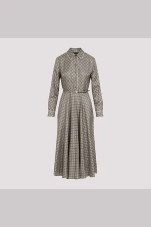 Gucci Printed Silk Dress