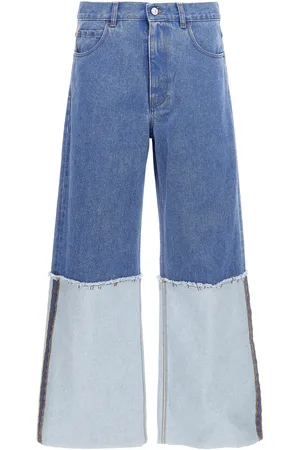 Marni Light Blue Cotton Jeans