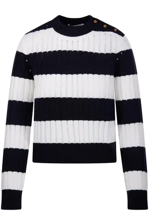 Max Mara Striped Crewneck Jumper