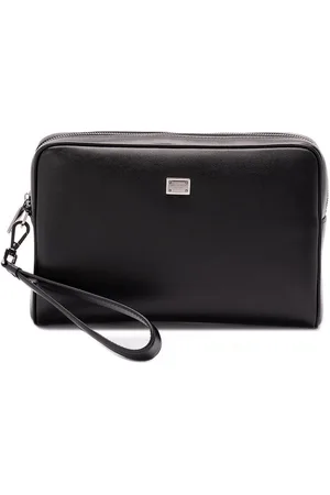 Dolce & Gabbana Branded Tag Zipped Pouch