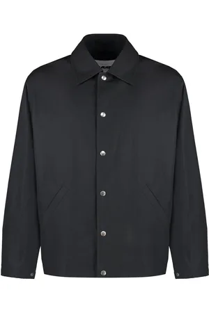 Jil Sander Logo Printed Shirt Jacket
