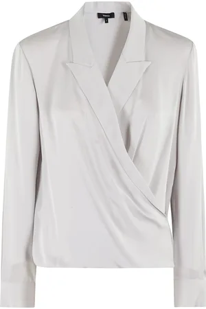 THEORY Pk Lapel Wrap Bl Mod