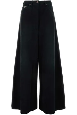 Prada Denim Wide-leg Jeans