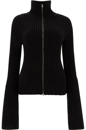 Acne Studios Zip-up High-neck Cardigan