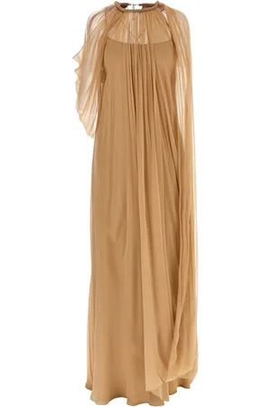 Alberta Ferretti Long Chiffon Dress