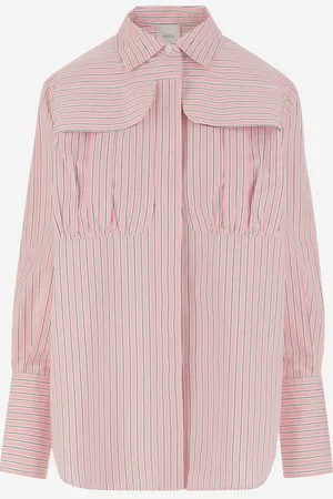 Patou Cotton Shirt With Striped Pattern