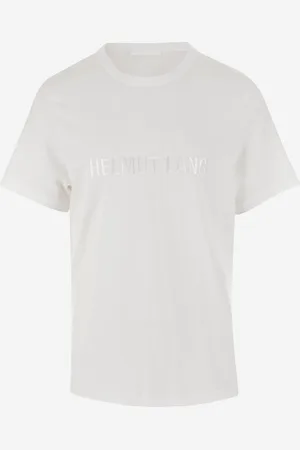 Helmut Lang Cotton T-shirt With Logo