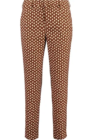 PT Torino New York Printed High-rise Trousers