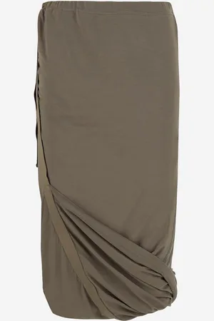 Helmut Lang Asymmetrical Jersey Skirt