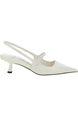 Jimmy Choo Didi 45 Décolleté With Low Stiletto Heel In Leather Woman