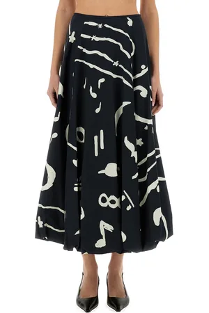 ALYSI Printed Skirt